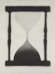 Time is Up by Ed Ruscha, 1989, Lithograph, on gray Rives BFK paper, the full sheet,, sold Oct 2013