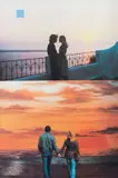 John Baldessari, Two Sunsets (One with Square Blue Moon), from a French Horn Player, A Square Blue Moon, and Other Subjects series, 1994, Screenprint in colors, on Arches 88 paper, the full sheet