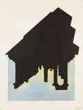 Robert Longo, Black Palms, 1989, Lithograph in colors, on rag paper, with full margins,