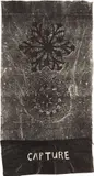 Capture by Kiki Smith, 1994, Relief monotype with lithograph and cut-out letters, on handmade Nepalese paper, the full sheet,, sold Oct 2013