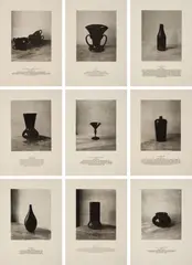 Lorna Simpson, 9 Props, 1995, The complete set of nine waterless lithographs on wool felt, with full margins,