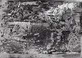 Abstraktes Foto (Abstract Photo) by Gerhard Richter, 1989, Gelatin silver print, on photo paper, mounted to white plastic (as issued), the full sheet,, sold Oct 2013