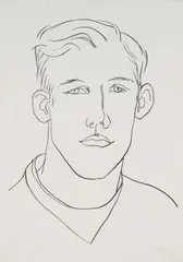 David by Ellsworth Kelly, 1964, Lithograph, on Rives BFK paper, the full sheet,, sold Oct 2013