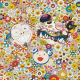 Me and Double-DOB by Takashi Murakami, 2013, Screenprint in colors with platinum leave, on wove paper, with full margins,, sold Oct 2013