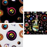 Jellyfish Eyes - Black 1; Jellyfish Eyes - White 1; and Jellyfish Eyes by Takashi Murakami, 2004, 2006 and 2013, Three offset lithographs in colors, on smooth wove paper, the full sheets,, sold Oct 2013