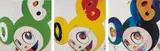 And then, and then and then and then and then / Green Truth; And then, and then and then and then and then / Cream; And then, and then and then and then and then / Lemon Pepper by Takashi Murakami, 2006, Three offset lithographs in colors, on smooth wove paper, the full sheets,, sold Oct 2013