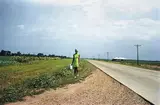 Untitled (Near Minter City and Glendora, Mississippi) by William Eggleston, 1970, Dye transfer print, printed 1999, sold Apr 2013