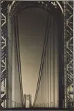 Margaret Bourke-White, George Washington Bridge, Hudson River, N.Y.C.