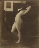 Nude Study, Tyrol by Heinrich Kühn, 1907, Pigment print on Japanese tissue, offered Apr 2013