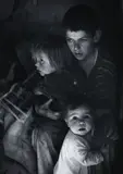 Ansel Adams, Trailer Camp Children, Richmond, California, circa 1936, Gelatin silver print, printed later