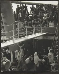 The Steerage by Alfred Stieglitz, circa 1907, Large format photogravure on Japanese tissue, printed 1915, sold Apr 2013