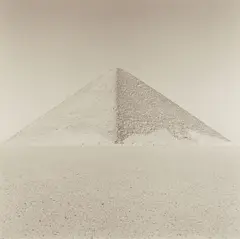 Lynn Davis, Red Pyramid, Dashur, Cairo, Egypt, 1997, Gelatin silver print