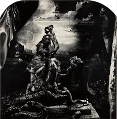 Laokoön, New Mexico by Joel-Peter Witkin, 1992, Gelatin silver print, sold Apr 2013