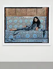 Lalla Essaydi, Les Femmes du Maroc: Kenza, 2009, Chromogenic print