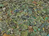 Chris Jordan, Circuit Boards #2, New Orleans, 2005, Pigment ink print, Diasec and flush-mounted