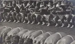 Alexander Rodchenko, Rhythmic gymnastics on Red Square, 1936, Gelatin silver print