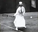 Jacques Henri Lartigue, Untitled (Tennis Player)