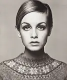 Barry Lategan, Twiggy, 1966, Platinum palladium print, printed later