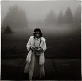 A Flower Girl at a Wedding, Conn. by Diane Arbus, 1964, Gelatin silver print, printed later by Neil Selkirk, sold Apr 2013