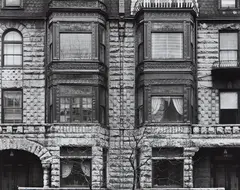 Facade with tree, Chicago by Harry Callahan, 1949, Gelatin silver print, printed later, sold Apr 2013