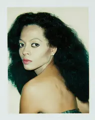 Diana Ross by Andy Warhol, 1981, Polaroid print, sold Apr 2013