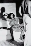 Woman Observing Man, Saint-Tropez by Helmut Newton, 1975, Gelatin silver print, printed 1980s, sold Apr 2013