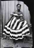 Seydou Keïta, A Young Girl Wearing a 'Robe Samba' dress