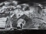 Sebastião Salgado, Iceberg Between the Paulet Islands and the Shetland Islands, Antarctica, 2005, Gelatin silver print, flush-mounted, printed later