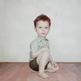 Study of a Boy by Loretta Lux, 2002, Dye destruction print, sold Apr 2013