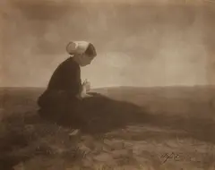 Mending Nets by Alfred Stieglitz, 1894, Carbon print, sold Oct 2013