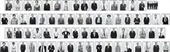 Richard Avedon, The Family, New York: Rolling Stone, 1976. Sixty-nine gelatin silver prints