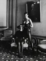 Helmut Newton, Parlour games, Munich, 1992, Gelatin silver print, printed 2002