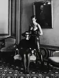 Parlour games, Munich by Helmut Newton, 1992, Gelatin silver print, printed 2002, sold Oct 2013