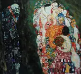 Death and Life after Gustav Klimt from Pictures of Pigment by Vik Muniz, 2006, Chromogenic print, sold Oct 2013