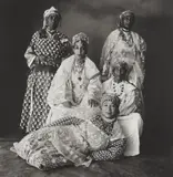 Five Moroccan Women by Irving Penn, 1971, Platinum palladium print, printed 1979, sold Oct 2013