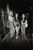 Nan Goldin, Marlene, Colette, and Naomi on the street, Boston