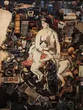 Medea, about to Kill her Children, after Eugène Delacroix from Pictures of Junk by Vik Muniz, 2006, Chromogenic print, sold Oct 2013