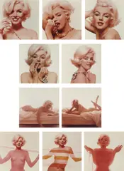 Bert Stern, Marilyn Monroe: The Last Sitting, New York: Shorewood Atelier, 1978. Ten chromogenic prints