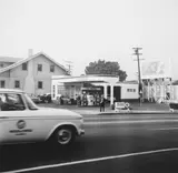 Ed Ruscha, Standard, Beverly Boulevard, 1962, Gelatin silver print, printed 2012