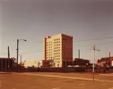 West Fourth Street, Little Rock, Arkansas, October 5 by Stephen Shore, 1974, Chromogenic print, sold Oct 2013