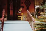William Eggleston, Untitled (Santa Claus Figure on Porch)