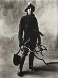 Sewer Cleaner, New York by Irving Penn, 1951, Platinum palladium print, printed 1976, sold Oct 2013