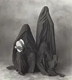 Three Rissani Women with Bread (Morocco) by Irving Penn, 1971, Platinum palladium print, printed 1978, sold Oct 2013