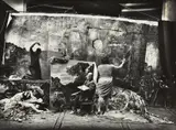 Joel-Peter Witkin, Studio of the Painter, Courbet, Paris, 1990, Gelatin silver print