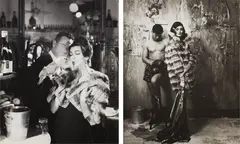 Richard Heimann, Untitled and Untitled, 1960, Two gelatin silver prints, each flush-mounted