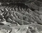 Edward Weston, Zabriskie Point, Death Valley, 1938, Gelatin silver print