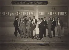 After the Soirée by André Kertész, 1927, Gelatin silver print, printed on carte postale, offered Oct 2013