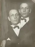 Claude Cahun, Henri Michaux, 1925, Gelatin silver print