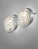 Poul Henningsen, Large double-spiral wall light, from the Scala Cinema and Concert Hall, Århus Theater