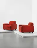 Jean Royere, Pair of armchairs